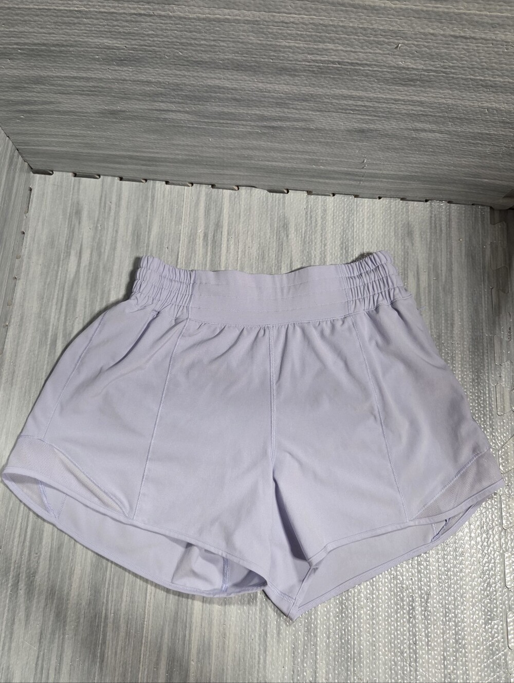Lululemon Hottie Hot 4” Light Blue Athletic Shorts